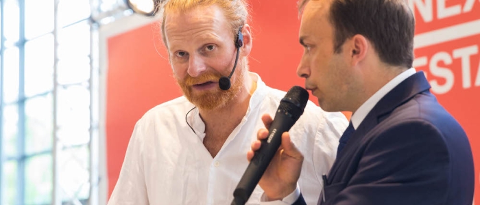 Nicolas Pourcheresse inauguration les tables d'euralille