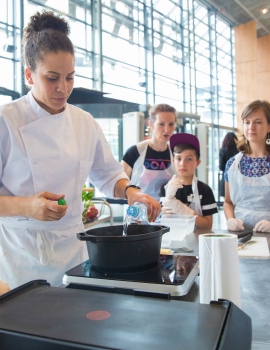 Inauguration des tables d’Euralille